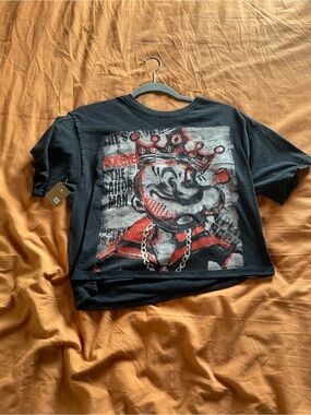 Popeye Graffiti Crop Top